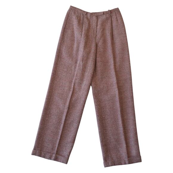 Liz Claiborne Pink Tweed Dress Pants Size 10 - Picture 1 of 4